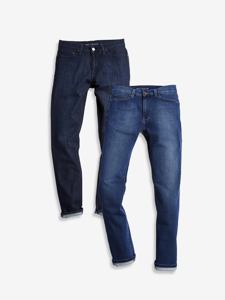 Slim Crosby and Slim Oliver  2-Pack Jeans