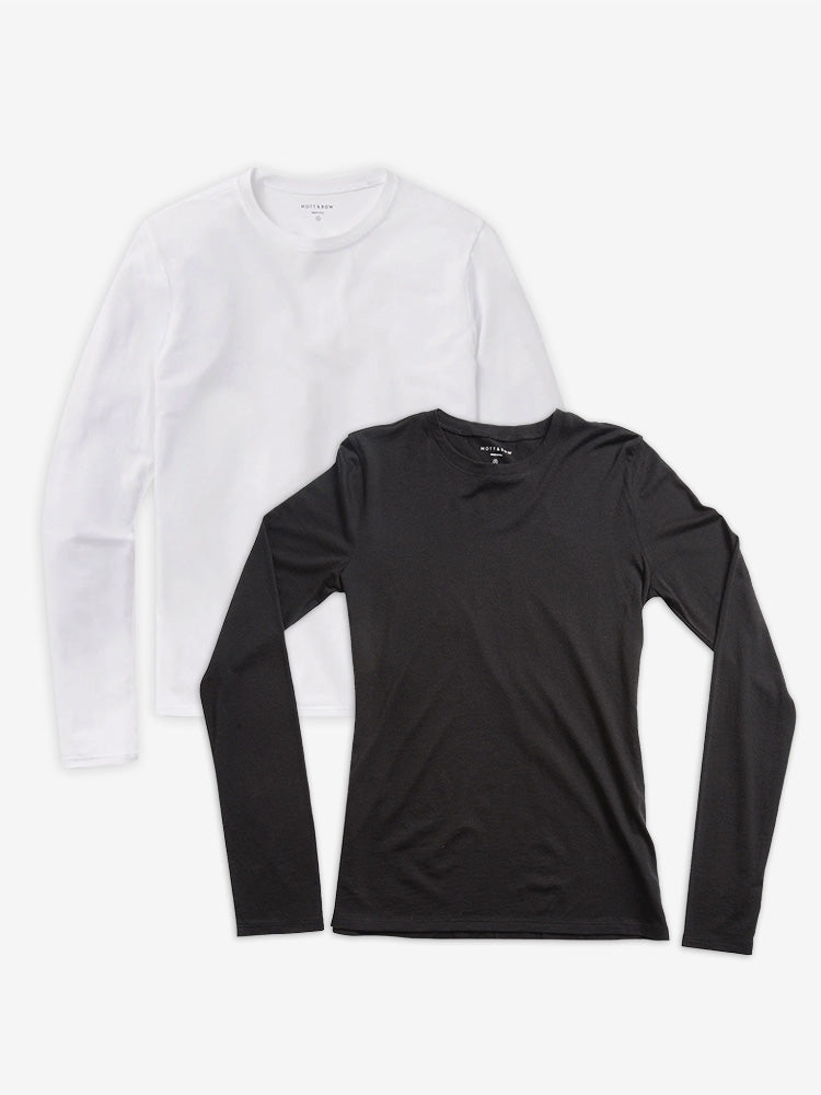 Long Sleeve Crew Tee Marcy 2-Pack