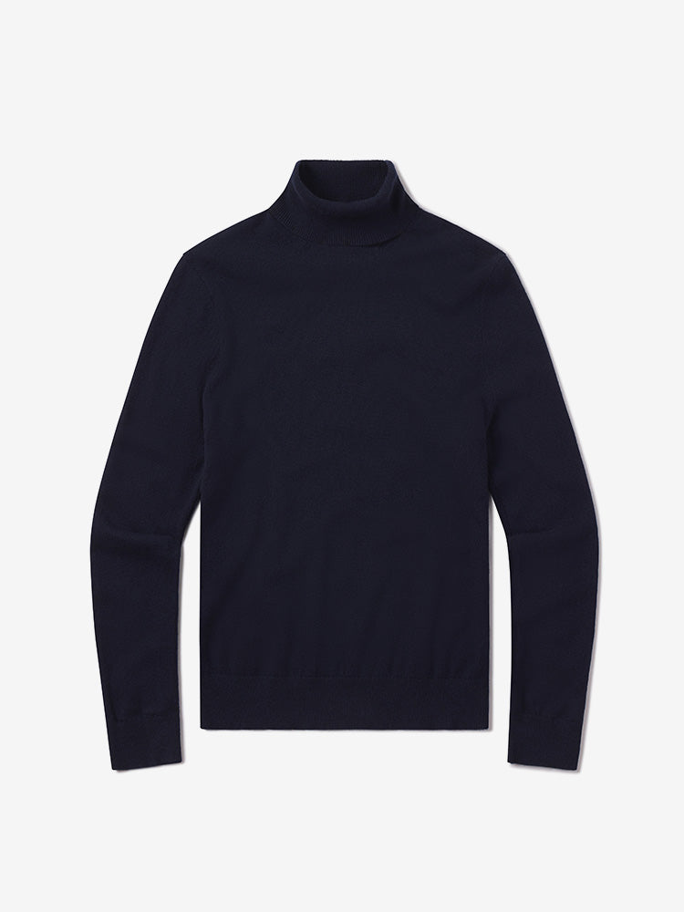 Cashmere Turtleneck Willow Sweater