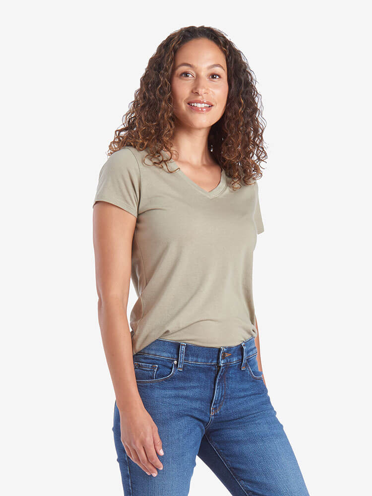 Fitted V-Neck Marcy