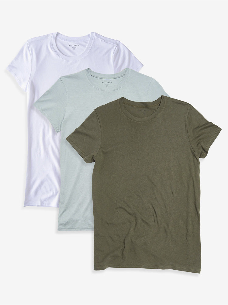 Fitted Crew Marcy 3-Pack