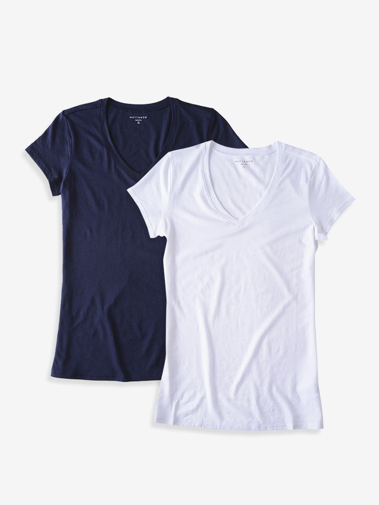 Fitted V-Neck Marcy 2-Pack WDP2