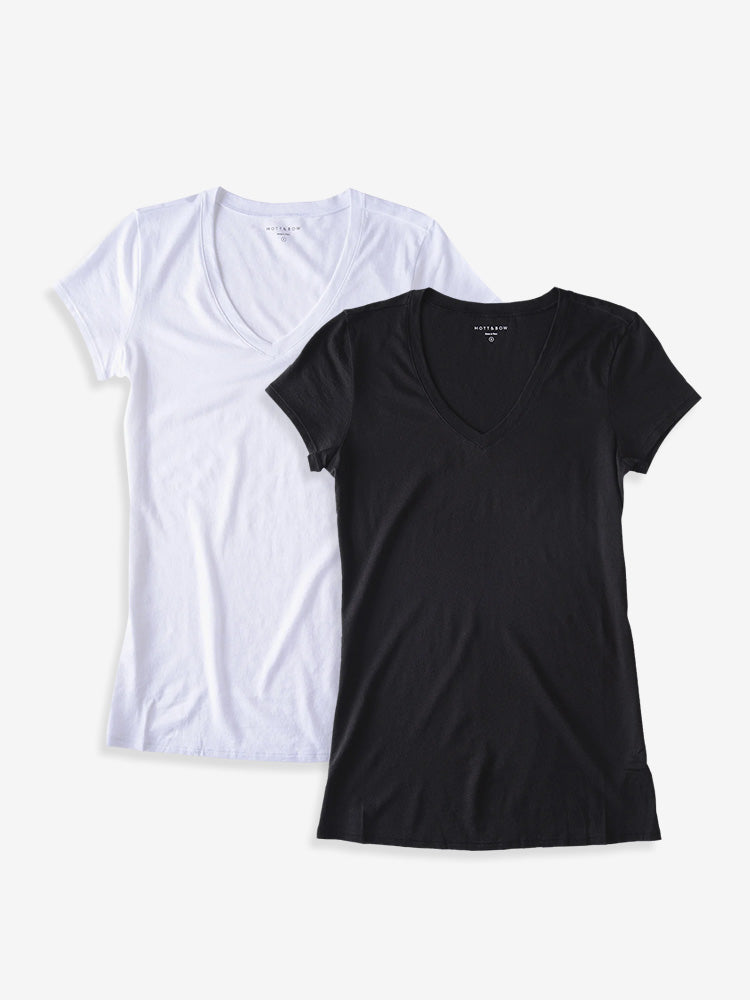 Fitted V-Neck Marcy 2-Pack WDP2