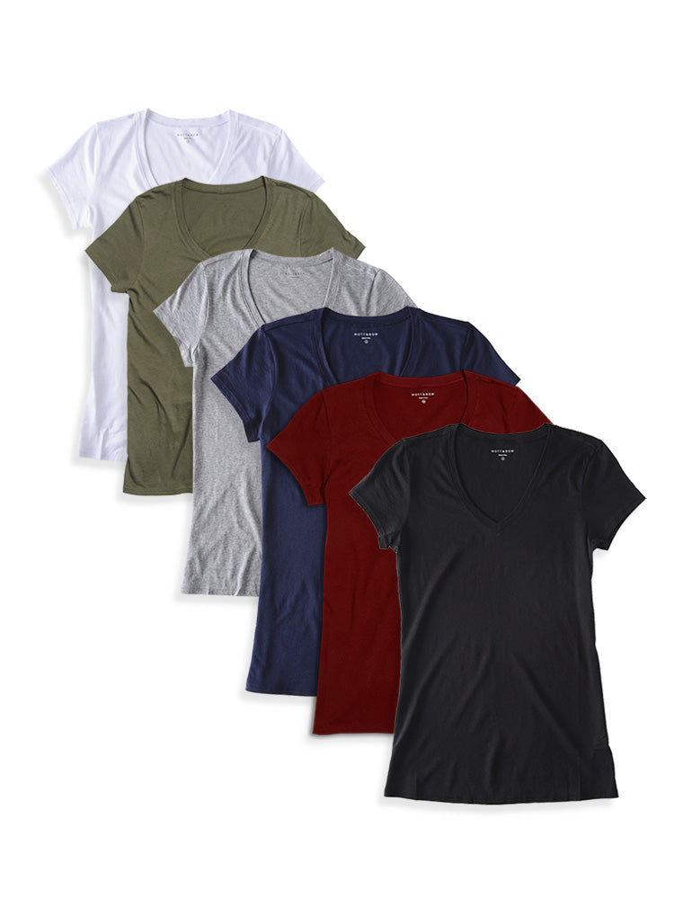 Fitted V-Neck Marcy 6-Pack