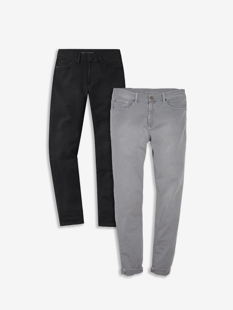 Slim Stone and Slim Mercer 2-pack Jeans