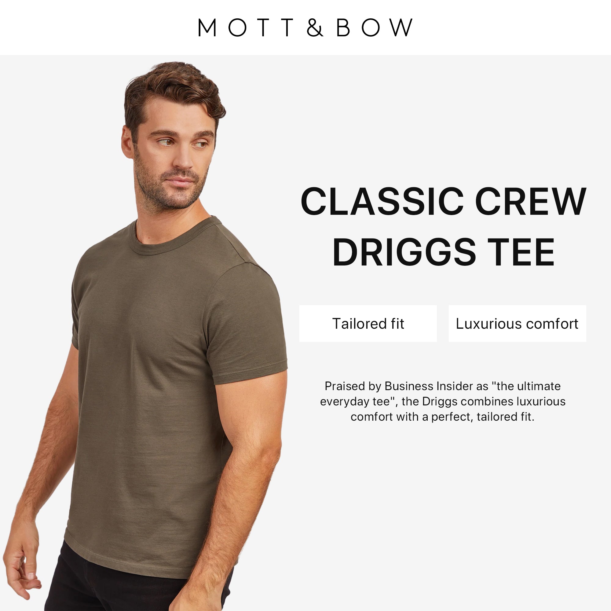 Mott&Bow | Classic Crew Driggs Tee tt