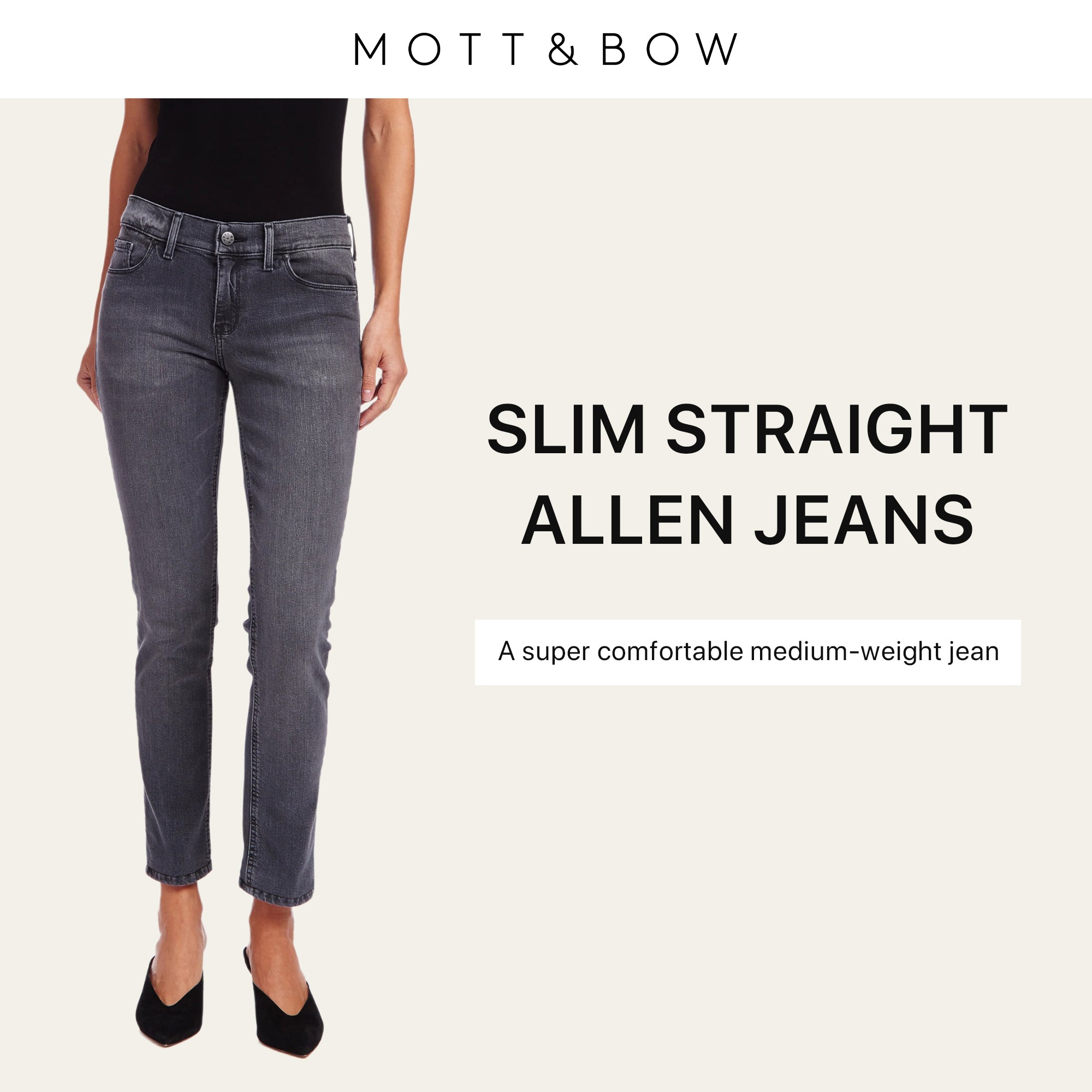 Mott&Bow | Slim Straight Allen Jeans tt