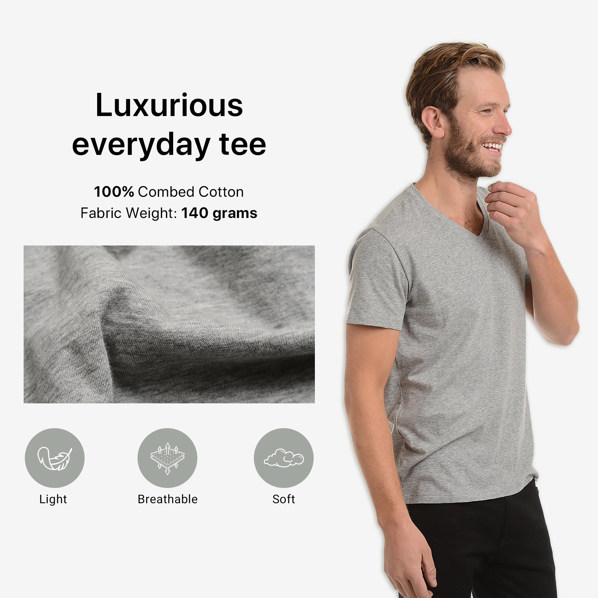 Mott&Bow | Classic V-Neck Driggs tee tt