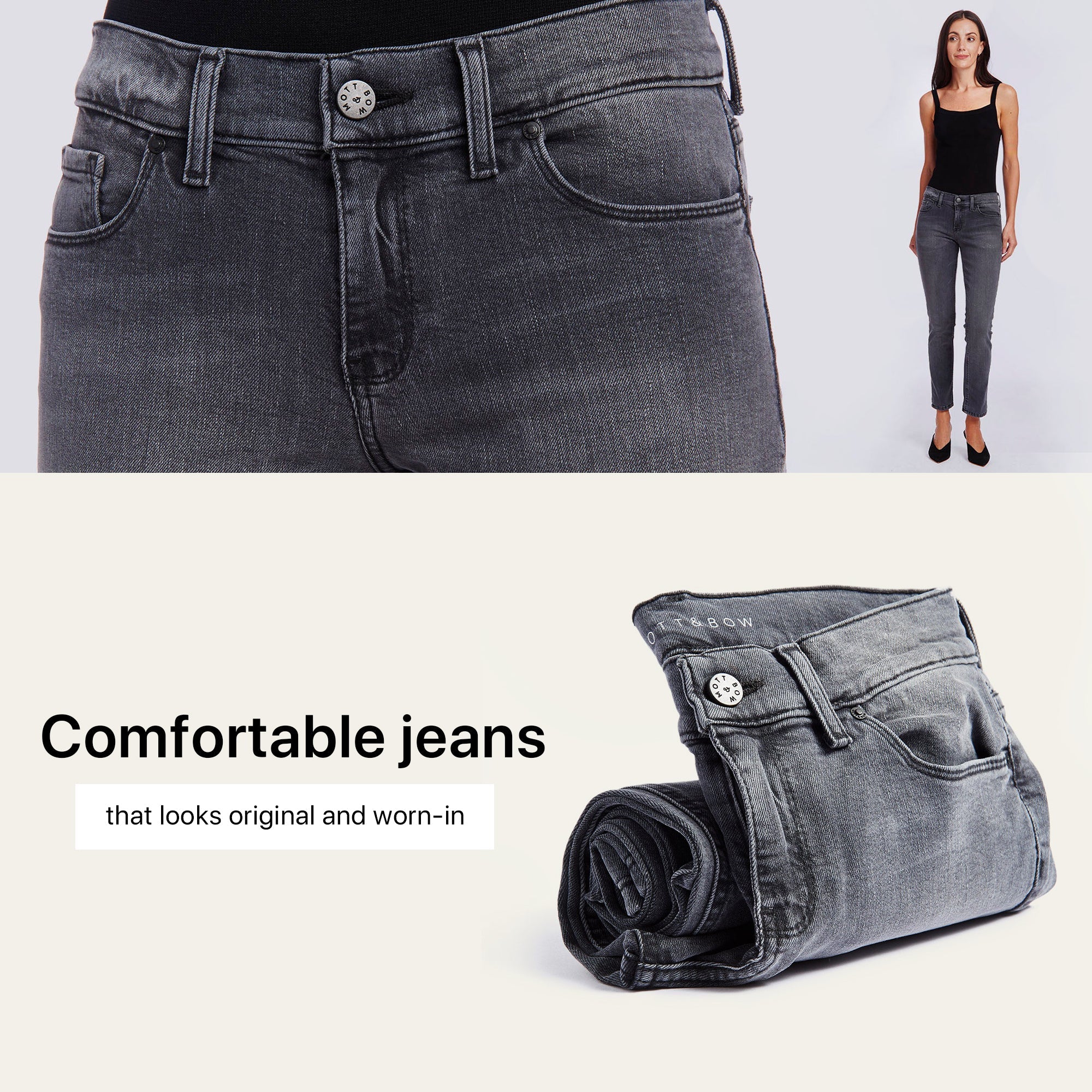 Mott&Bow | Slim Straight Allen Jeans tt