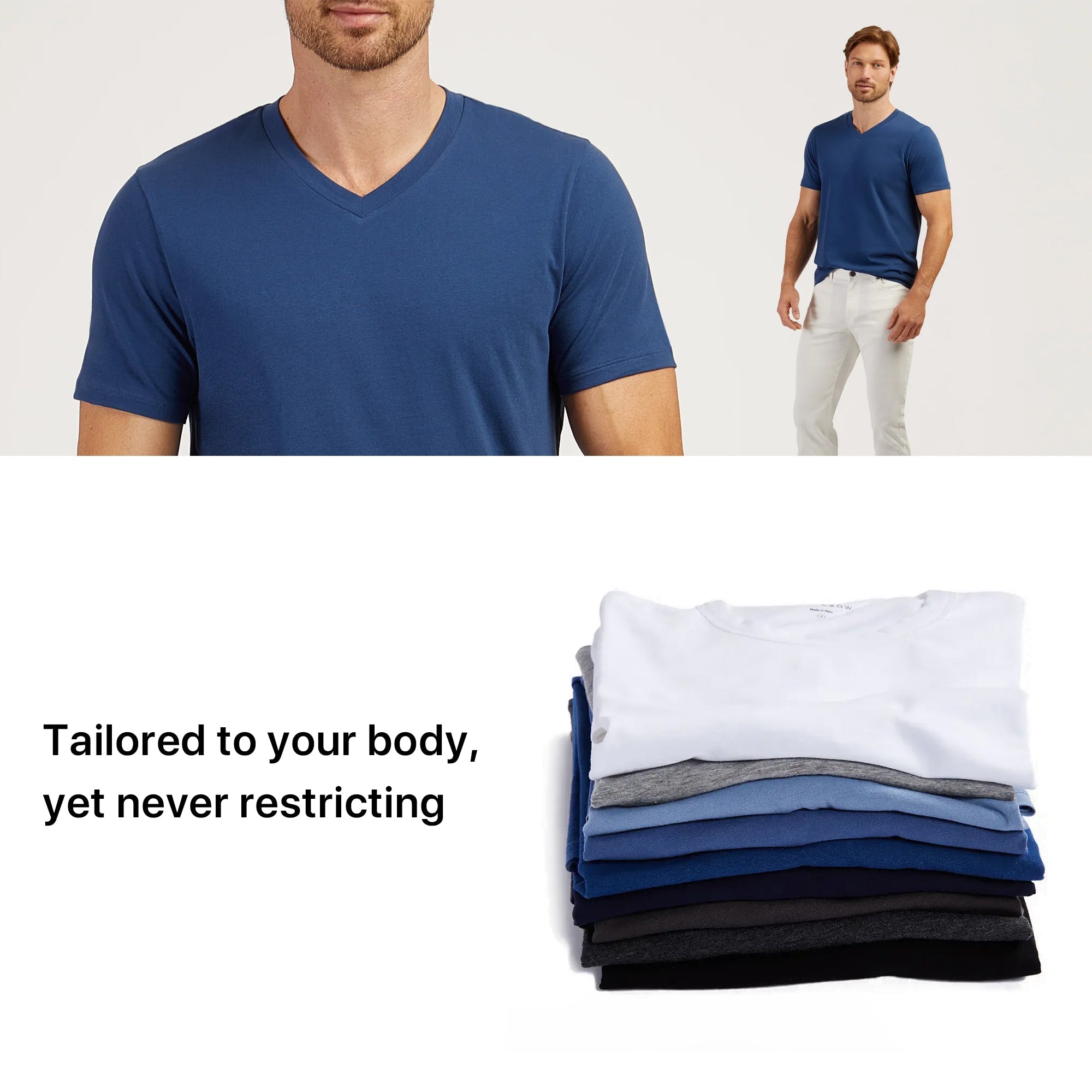 Mott&Bow | Classic V-Neck Driggs tee tt