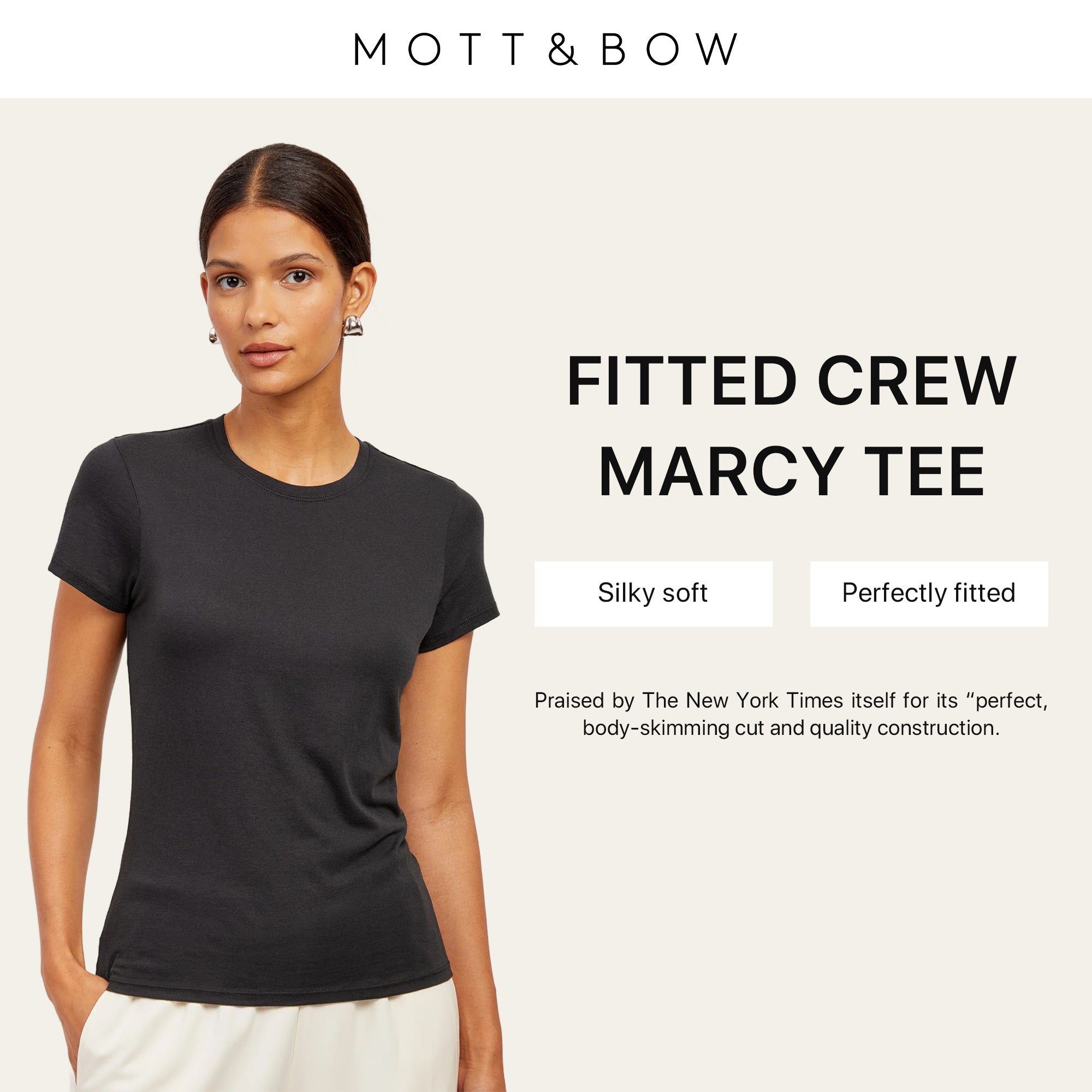 Mott&Bow Crew Marcy Tee ttk-136