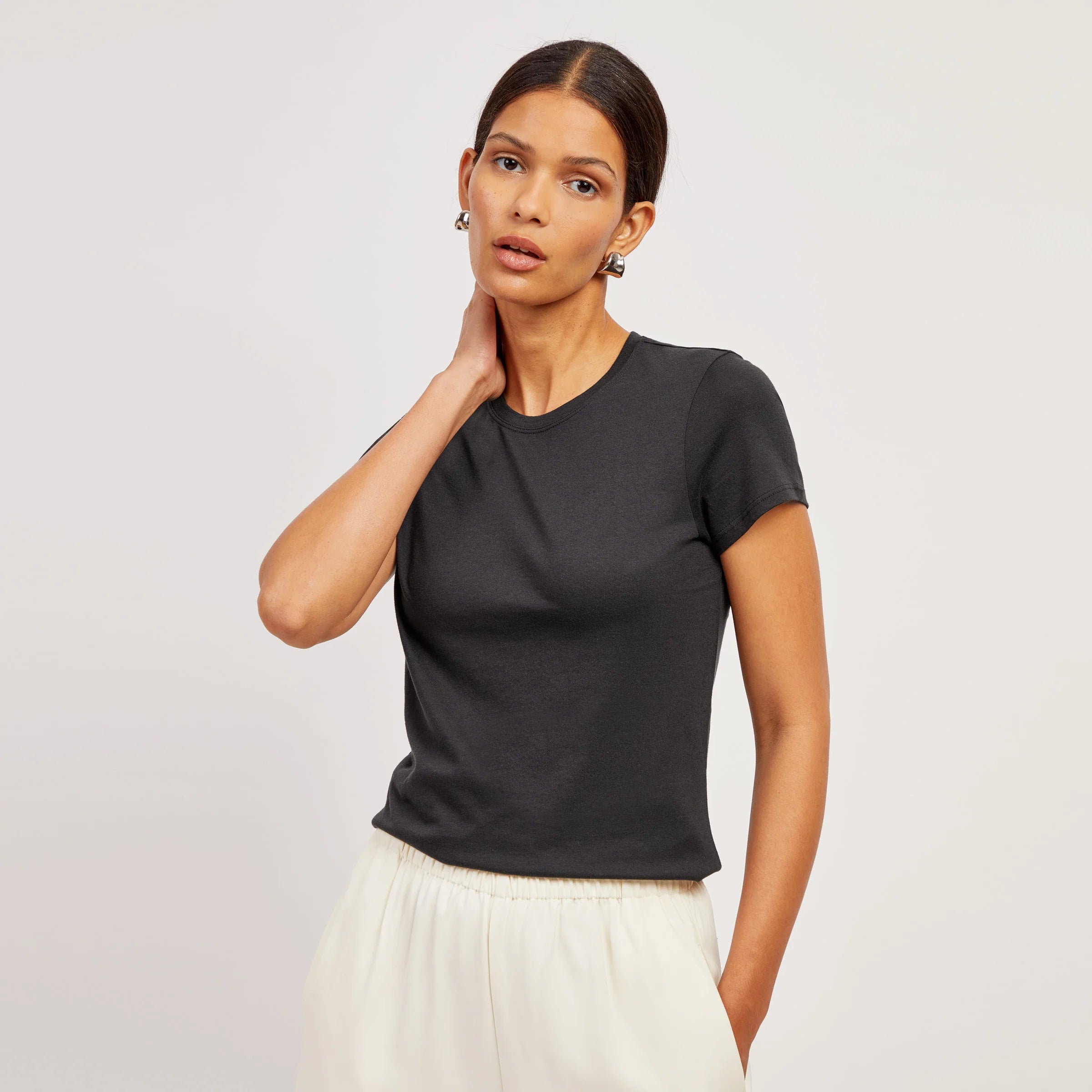 Mott&Bow | Fitted Crew Marcy Tee tt