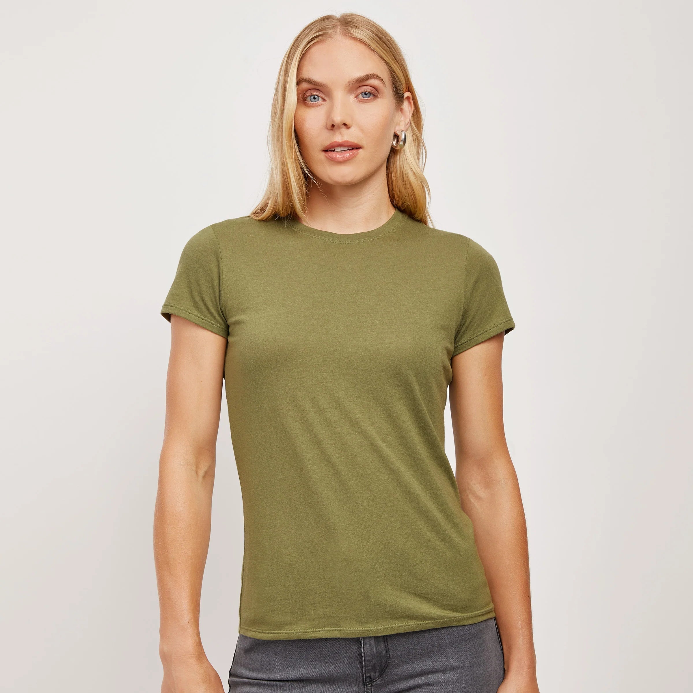 Mott&Bow | Fitted Crew Marcy Tee tt