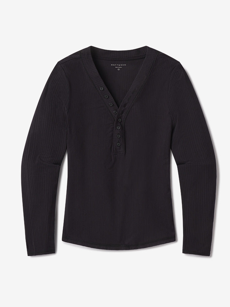 Lounge Long Sleeve Henley - Pre Order