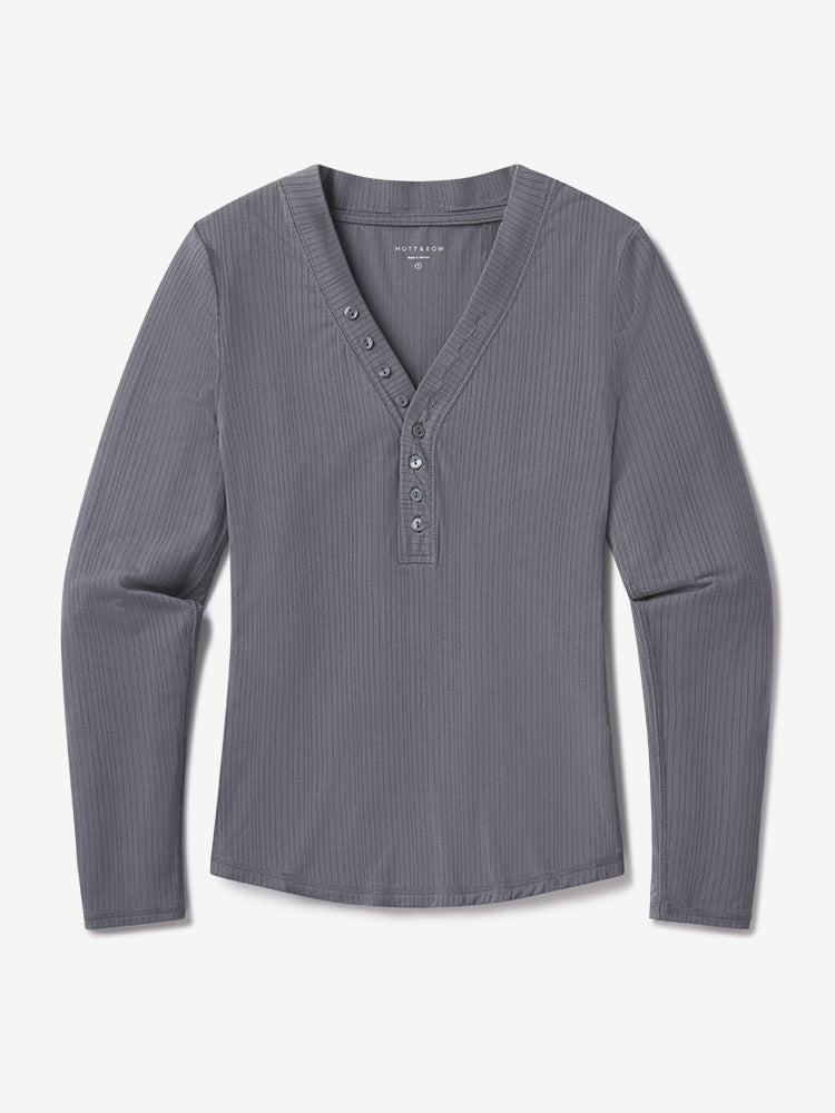 Lounge Long Sleeve Henley - Pre Order