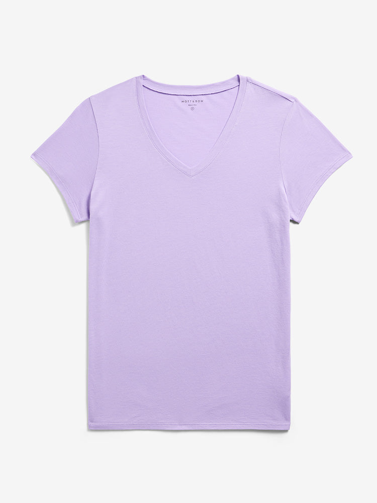 Fitted V-Neck Marcy Tee