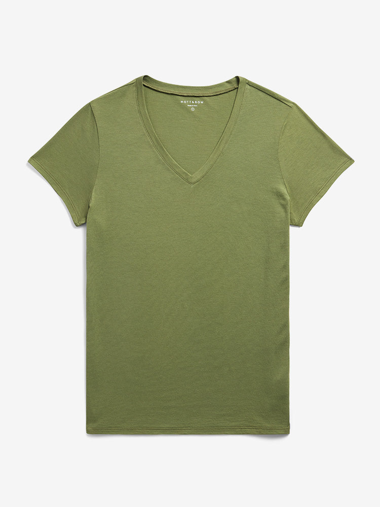 Fitted V-Neck Marcy Tee