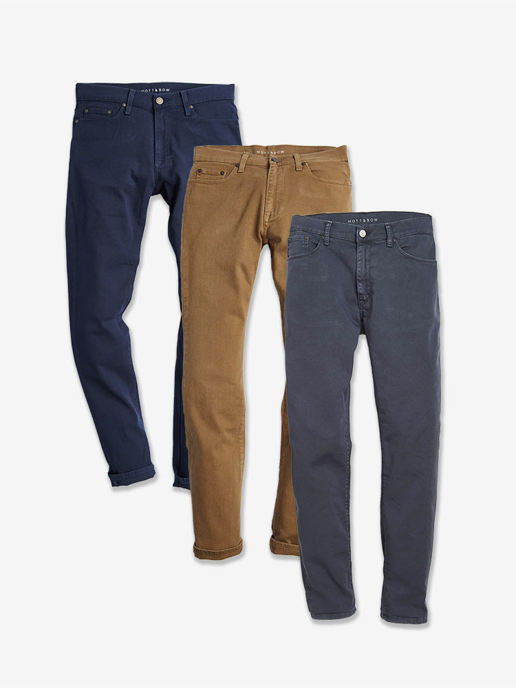 Slim Twill Stretch Jeans 3-Pack
