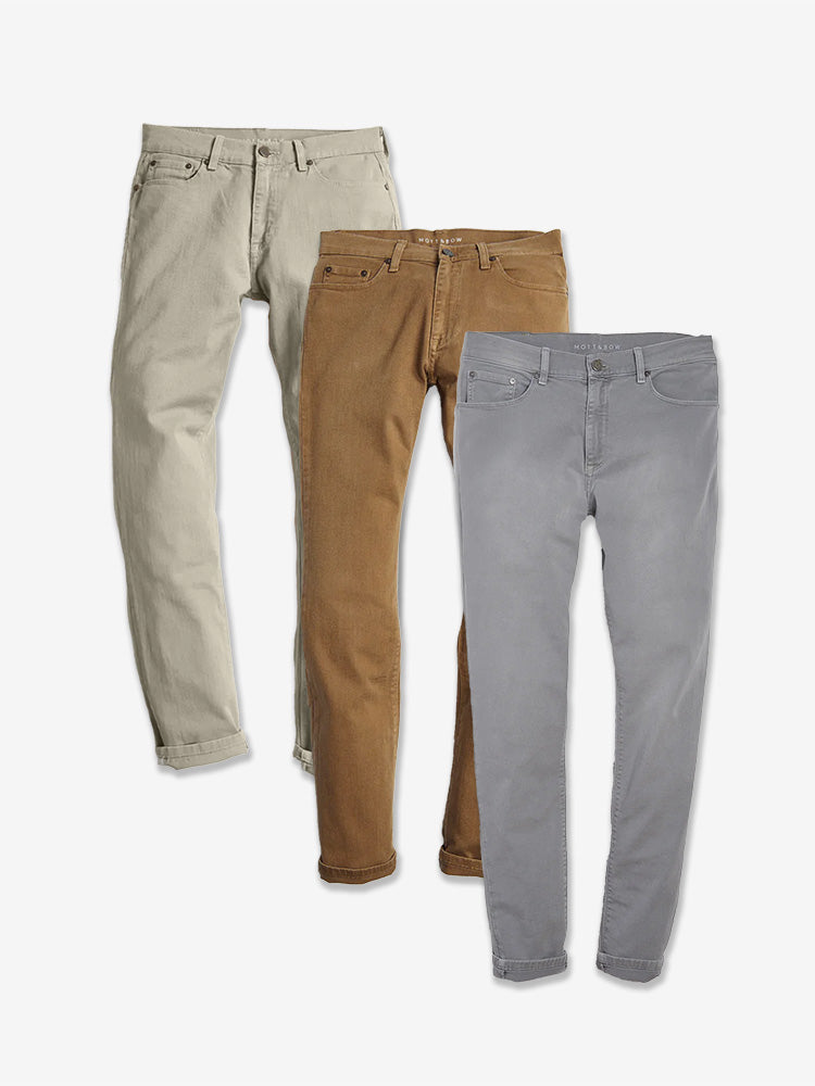 Slim Twill Stretch Jeans 3-Pack