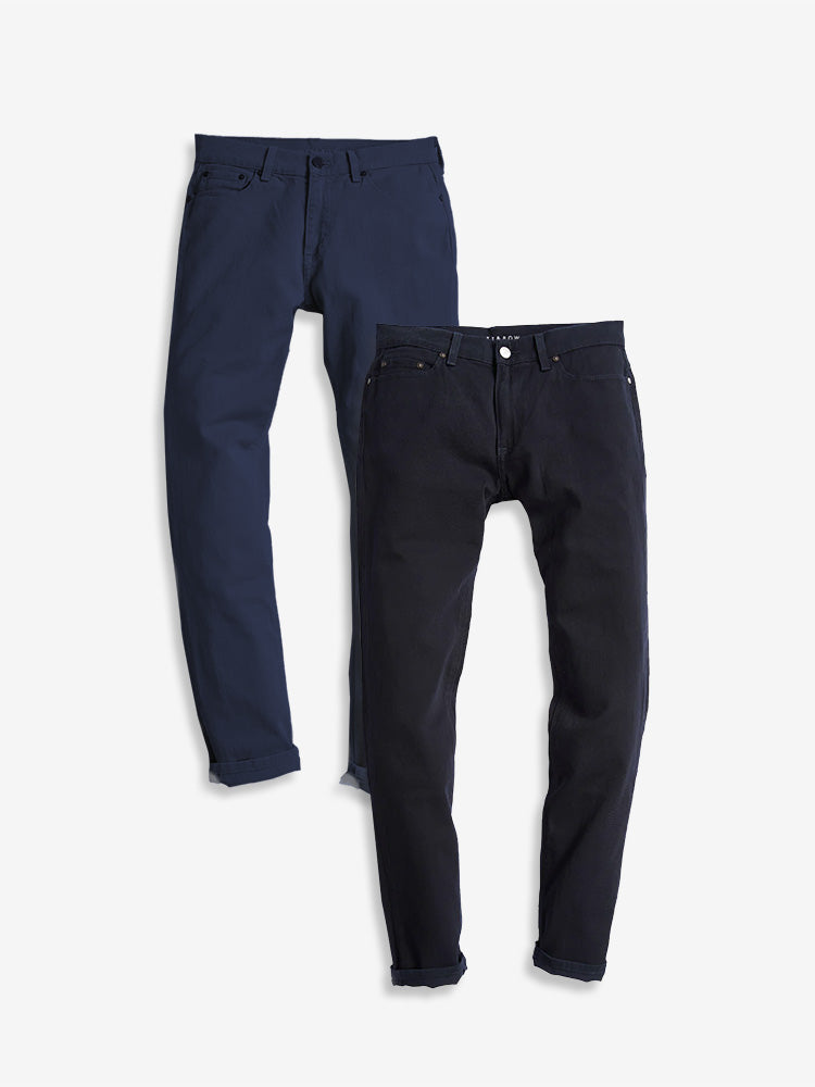 Slim Twill Stretch Jeans 2-Pack