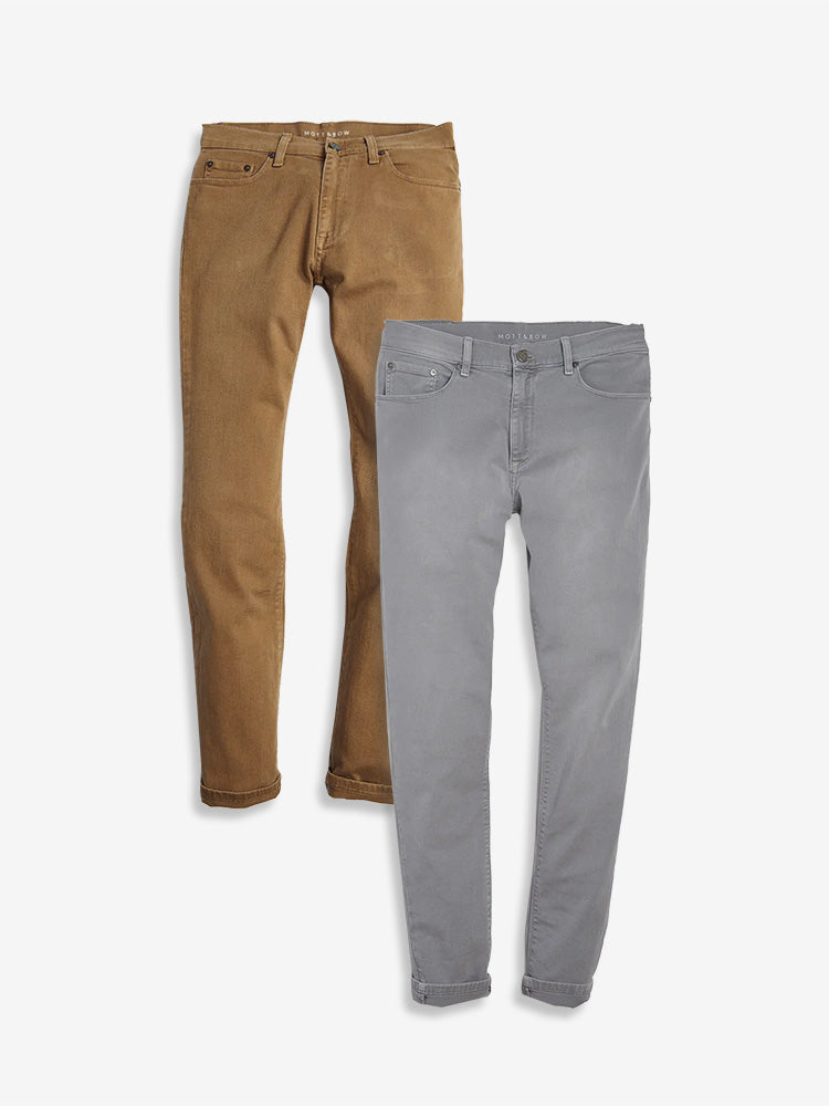 Skinny Twill Stretch Jeans 2-Pack