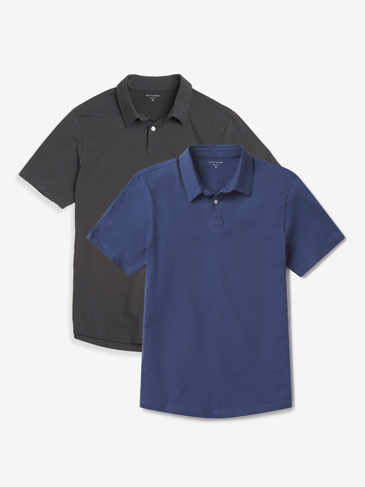 Jersey Sueded Polo 2-Pack