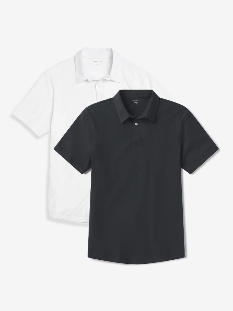 Jersey Sueded Polo 2-Pack