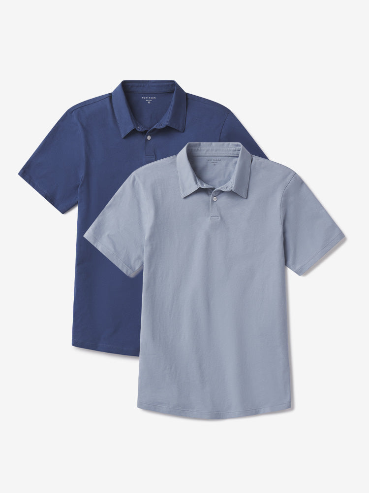 Jersey Sueded Polo 2-Pack