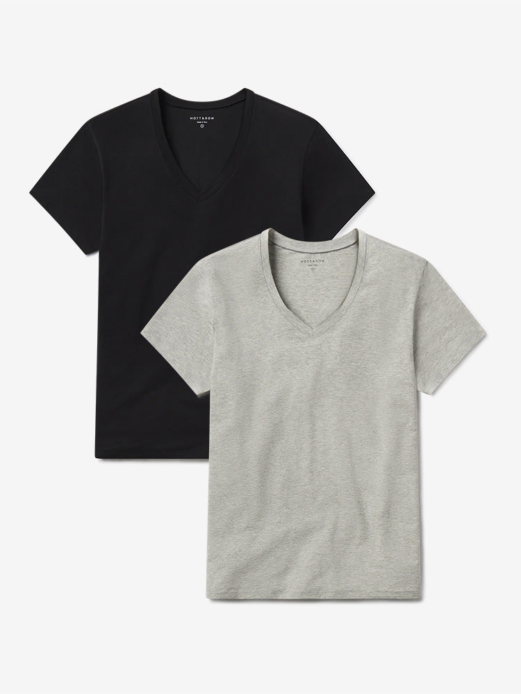 Relaxed V-Neck Marcy Tee 2-Pack