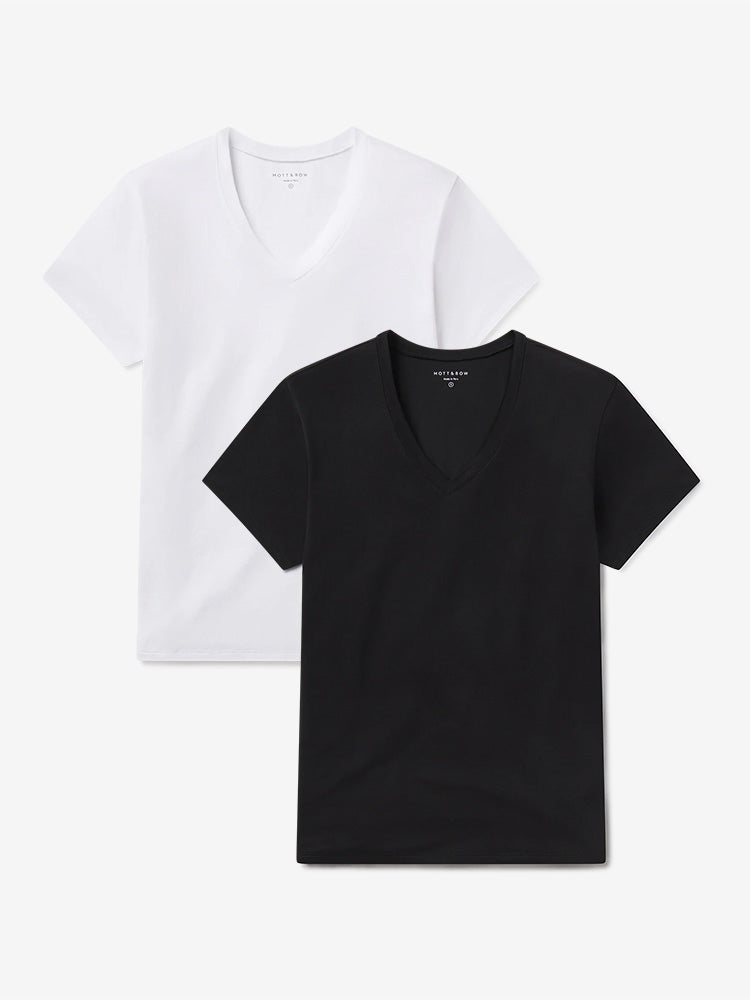 Relaxed V-Neck Marcy Tee 2-Pack