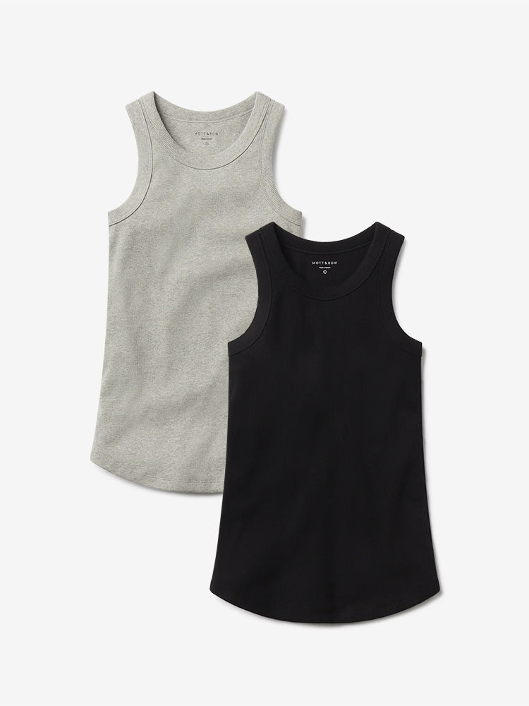 Rib Tank Tee 2-Pack