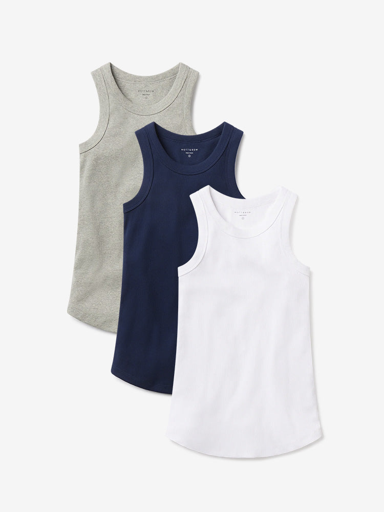 Rib Tank Tee 3-Pack