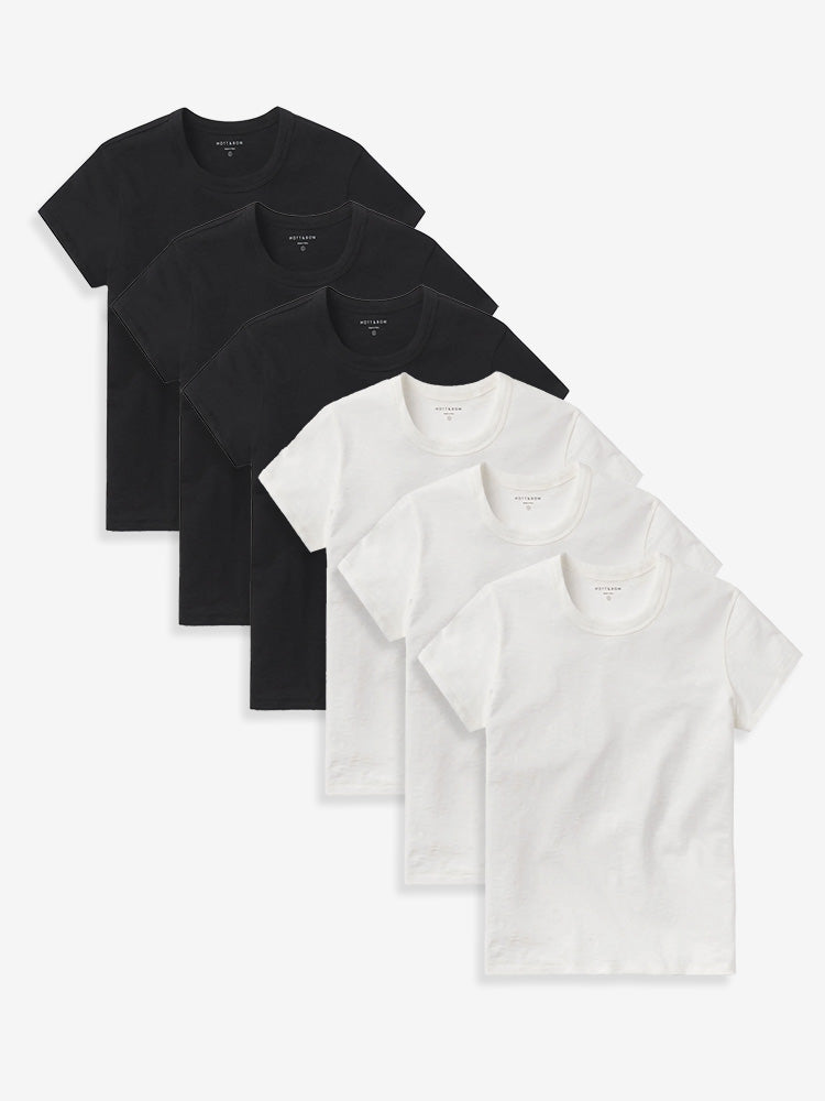 Classic Crew Slub 6-Pack