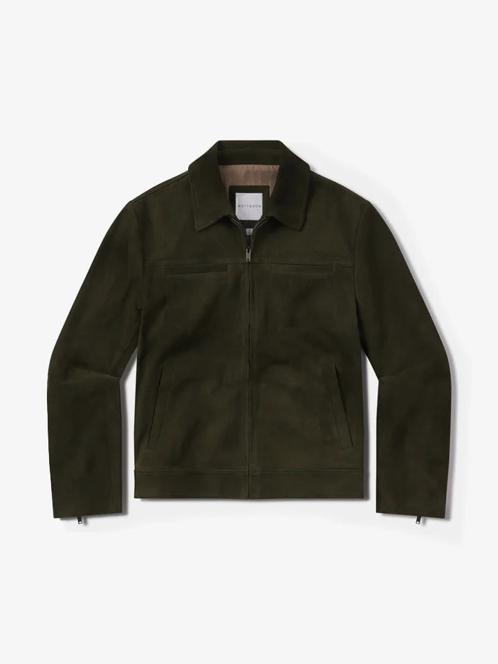 Suede Trucker Jacket