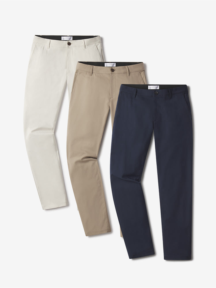 Tech Slim Pants 3-Pack