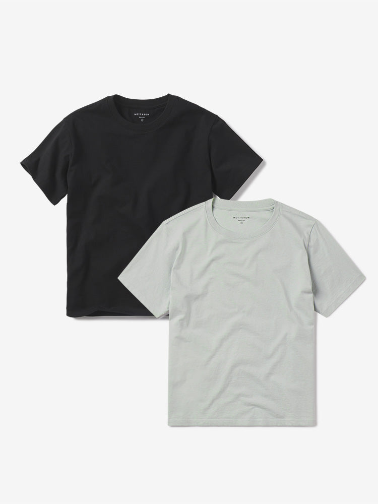 Everyday Cotton Crew Tee 2-Pack
