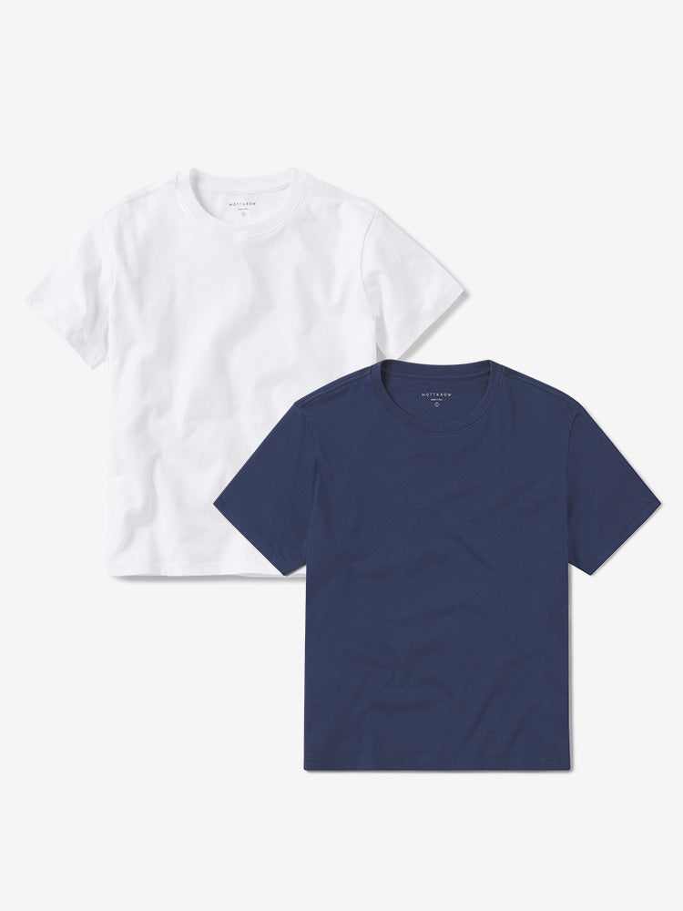 Everyday Cotton Crew Tee 2-Pack