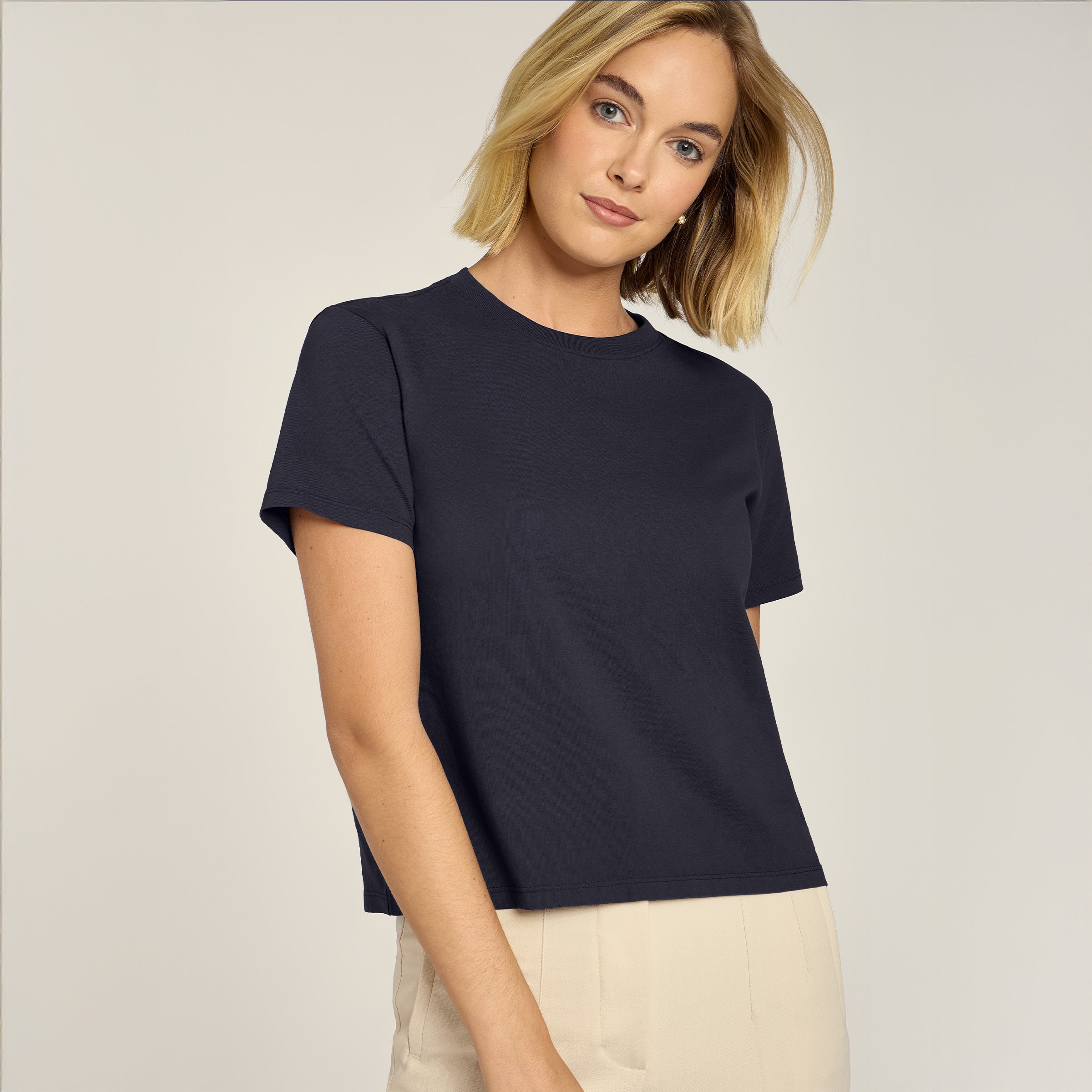 Everyday Cotton Crew Tee