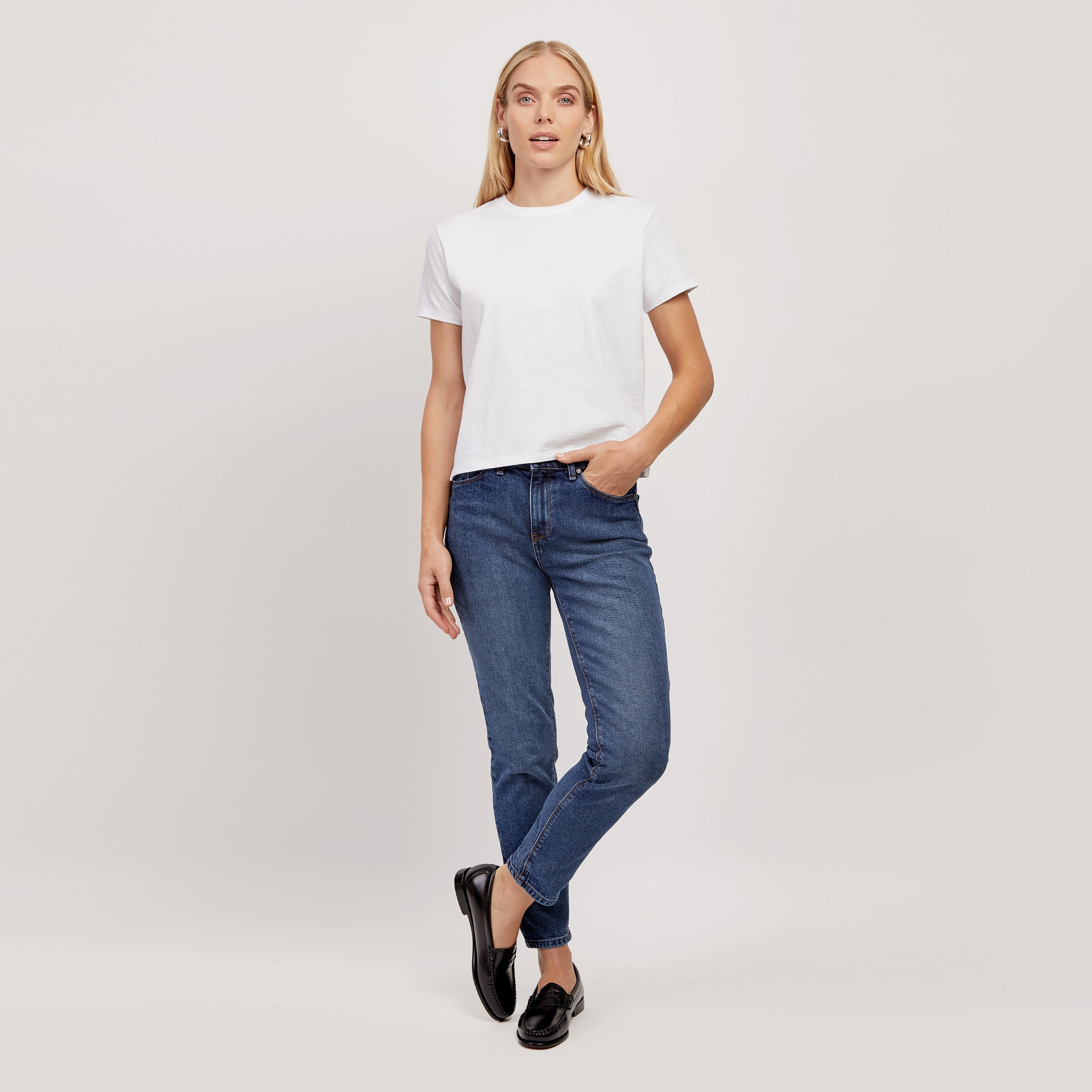 Everyday Cotton Crew Tee