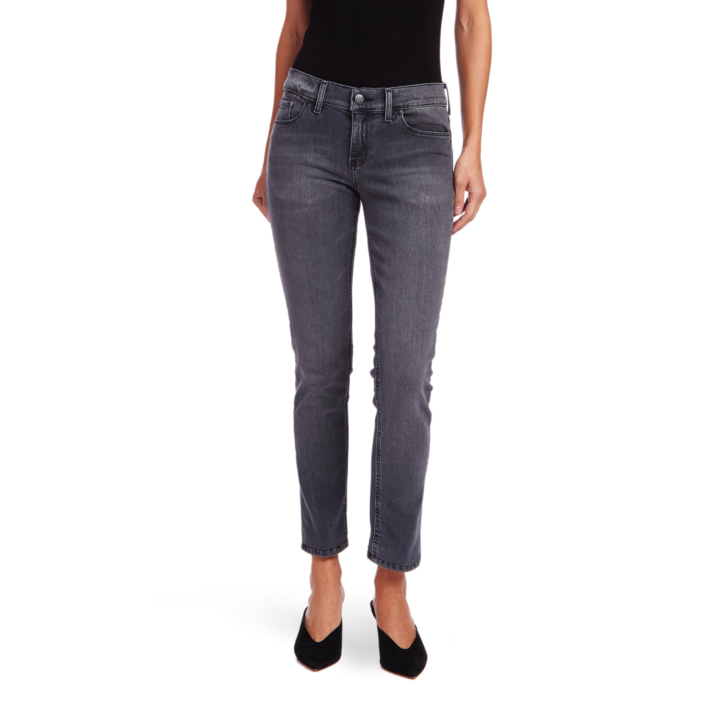 Mid Rise Slim Straight Allen Jeans