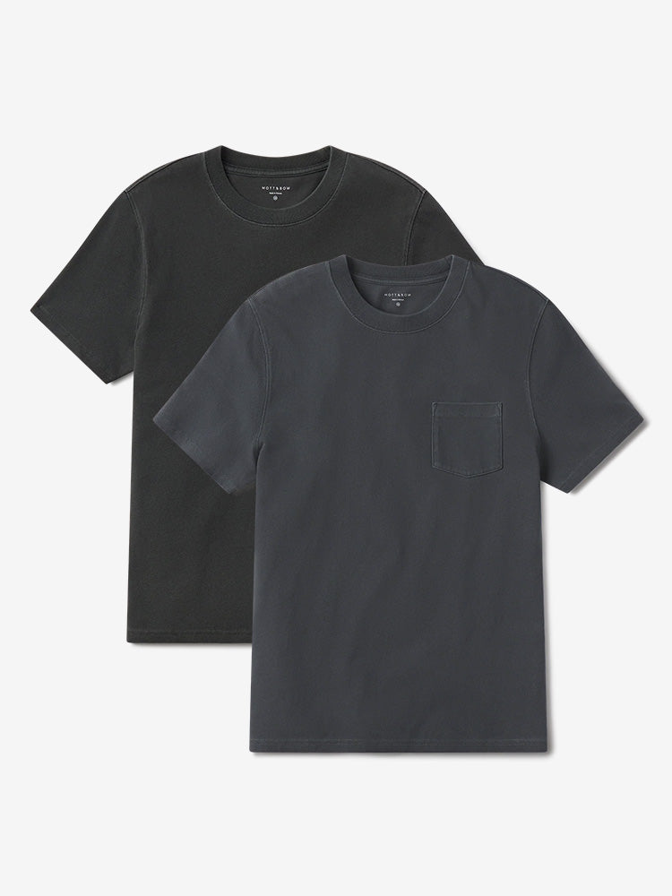 Cotton Jersey One Pocket Tee 2-Pack