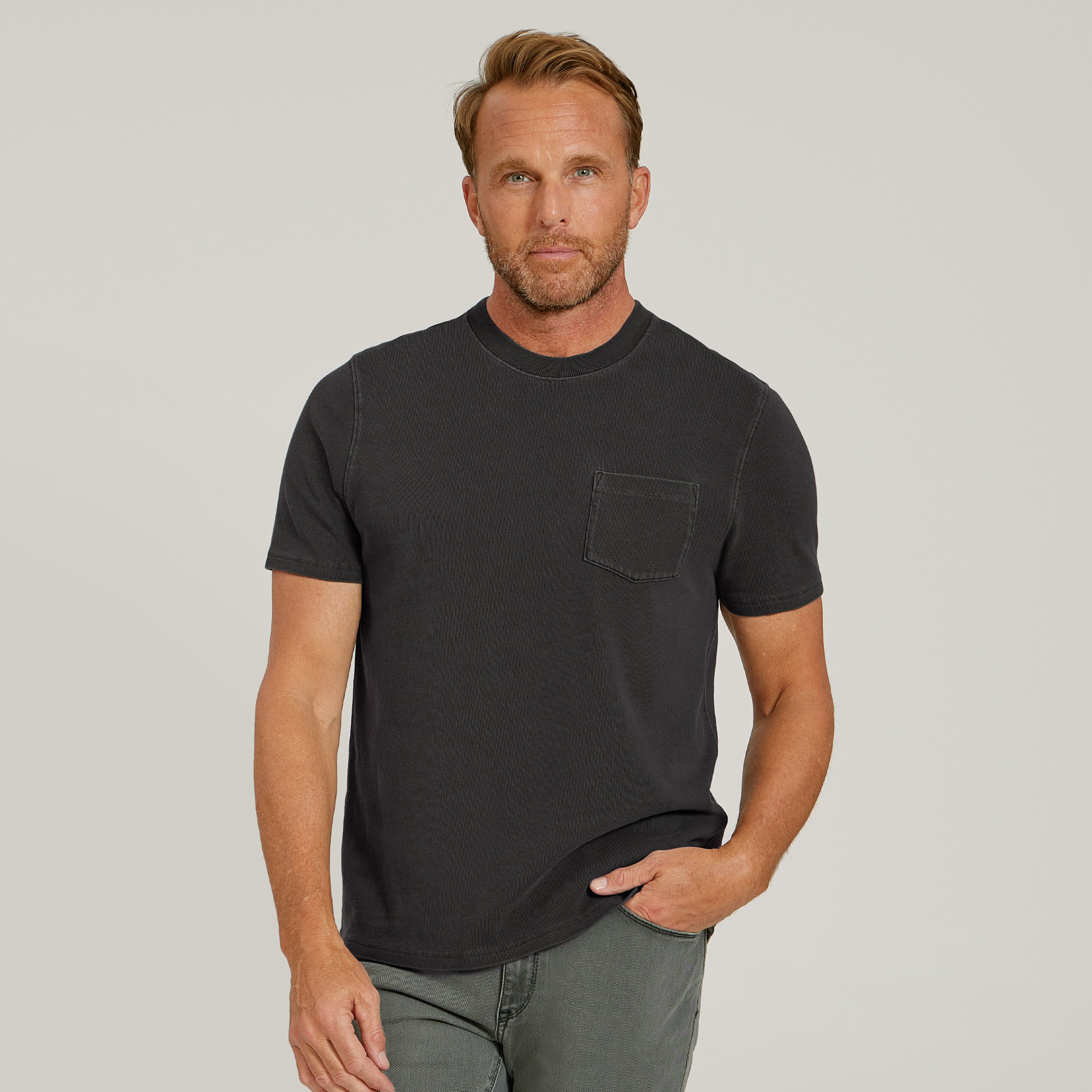 Cotton Jersey One Pocket Tee