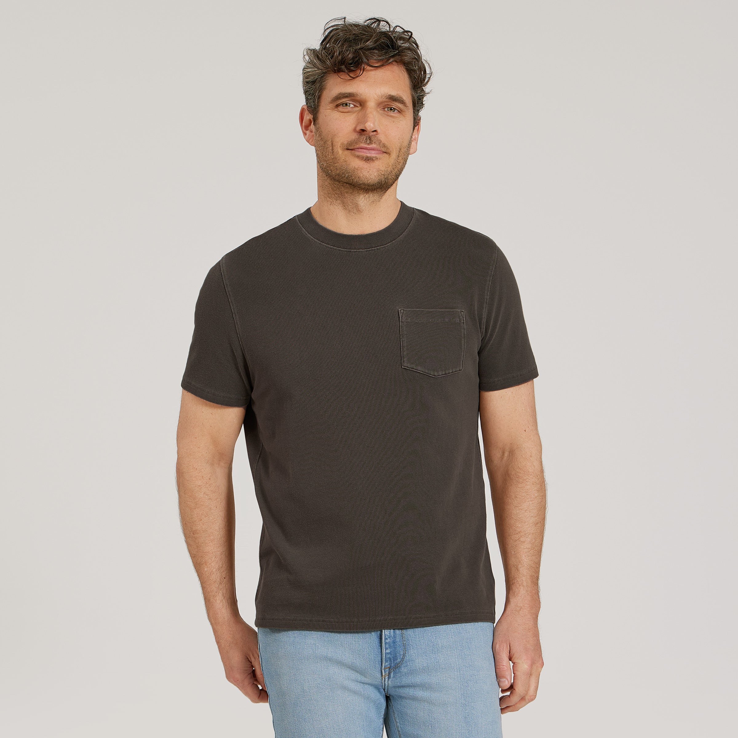 Cotton Jersey One Pocket Tee