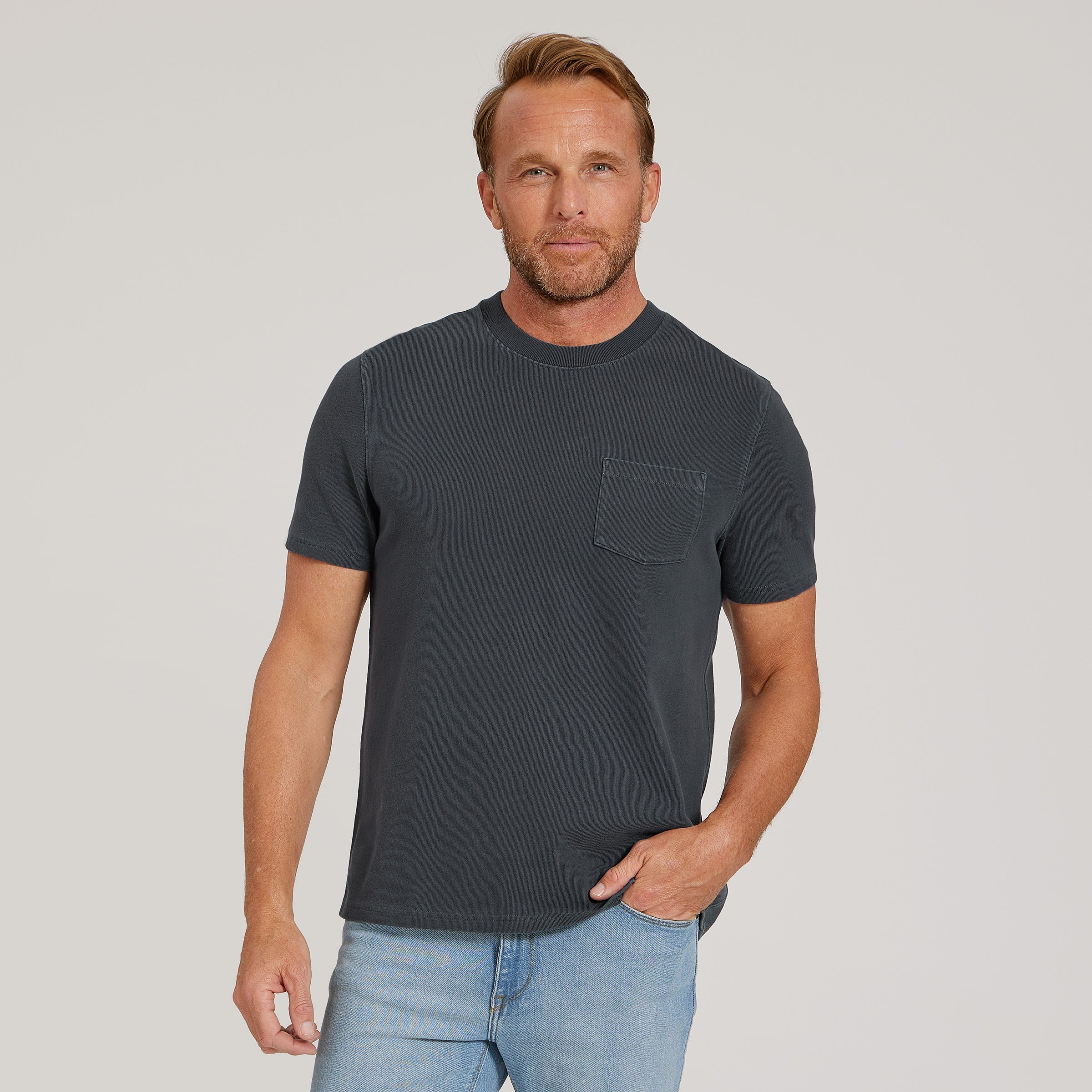 Cotton Jersey One Pocket Tee