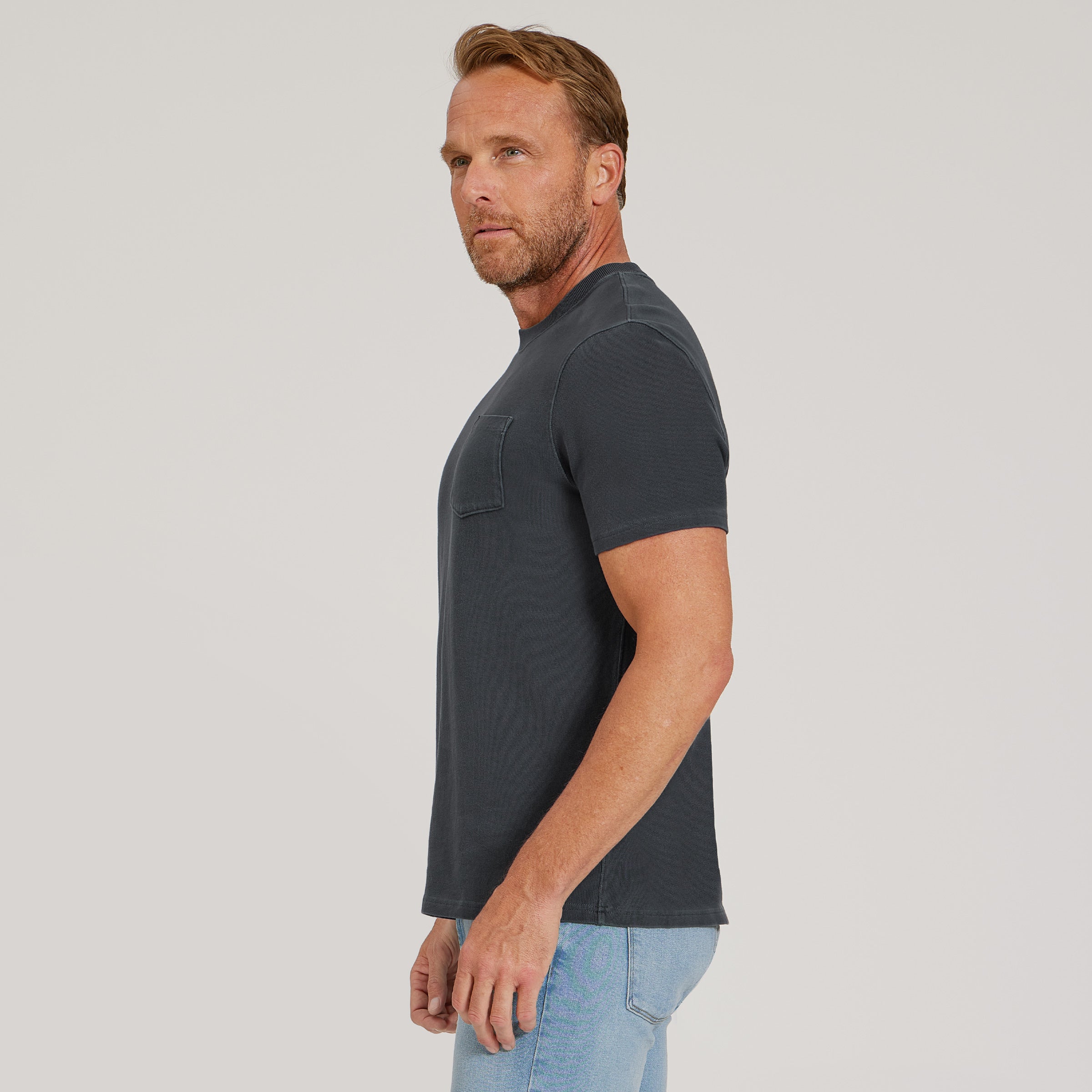 Cotton Jersey One Pocket Tee