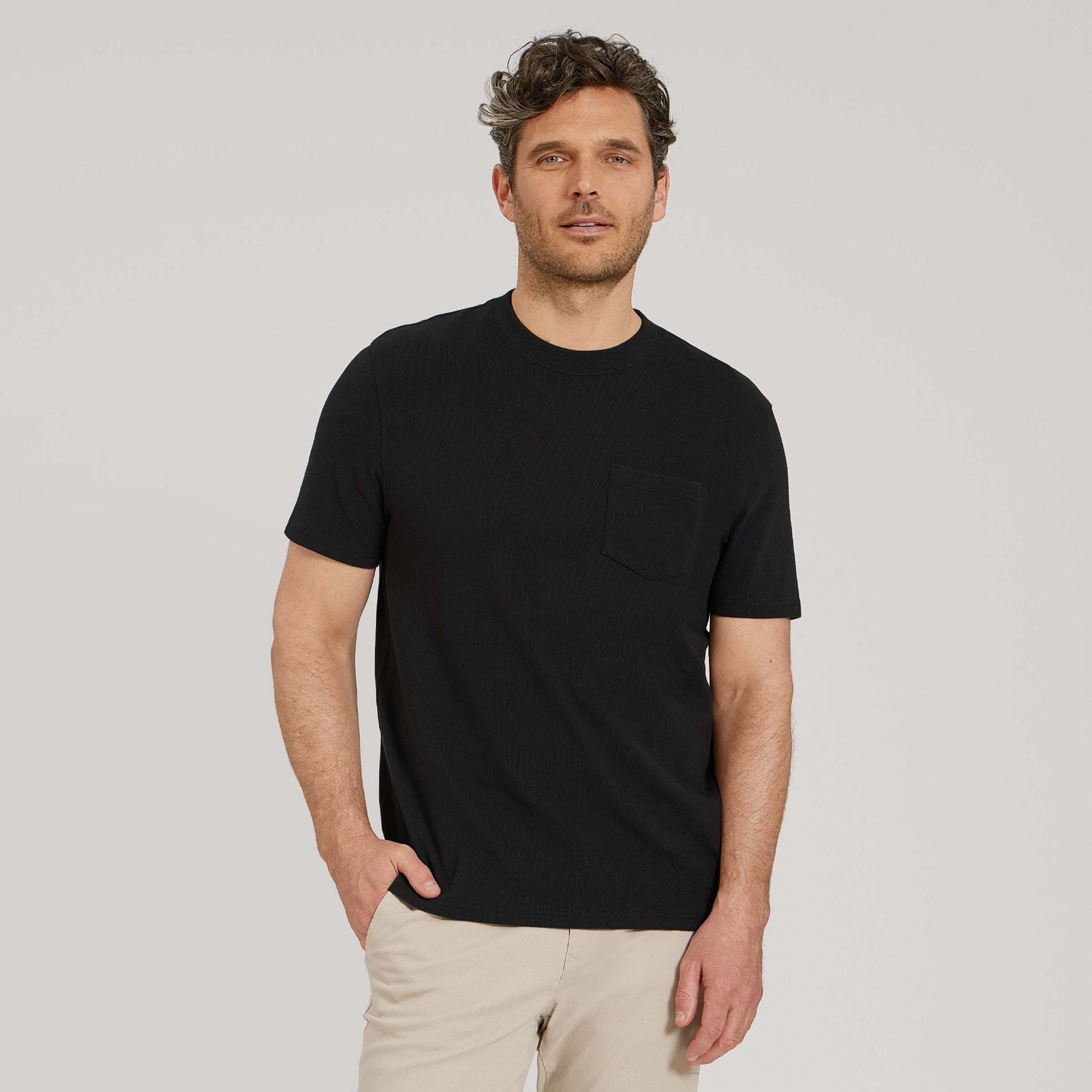 Cotton Jersey One Pocket Tee