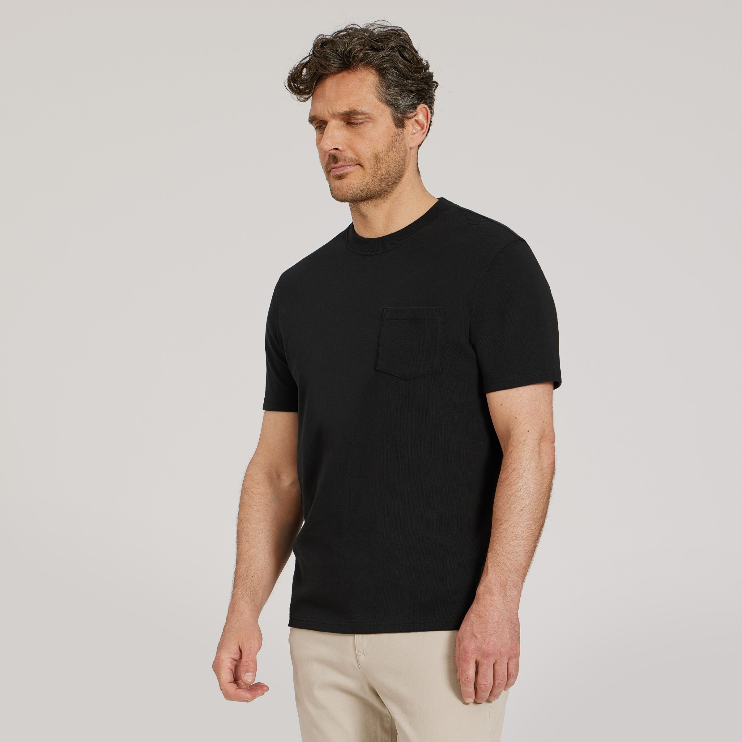 Cotton Jersey One Pocket Tee