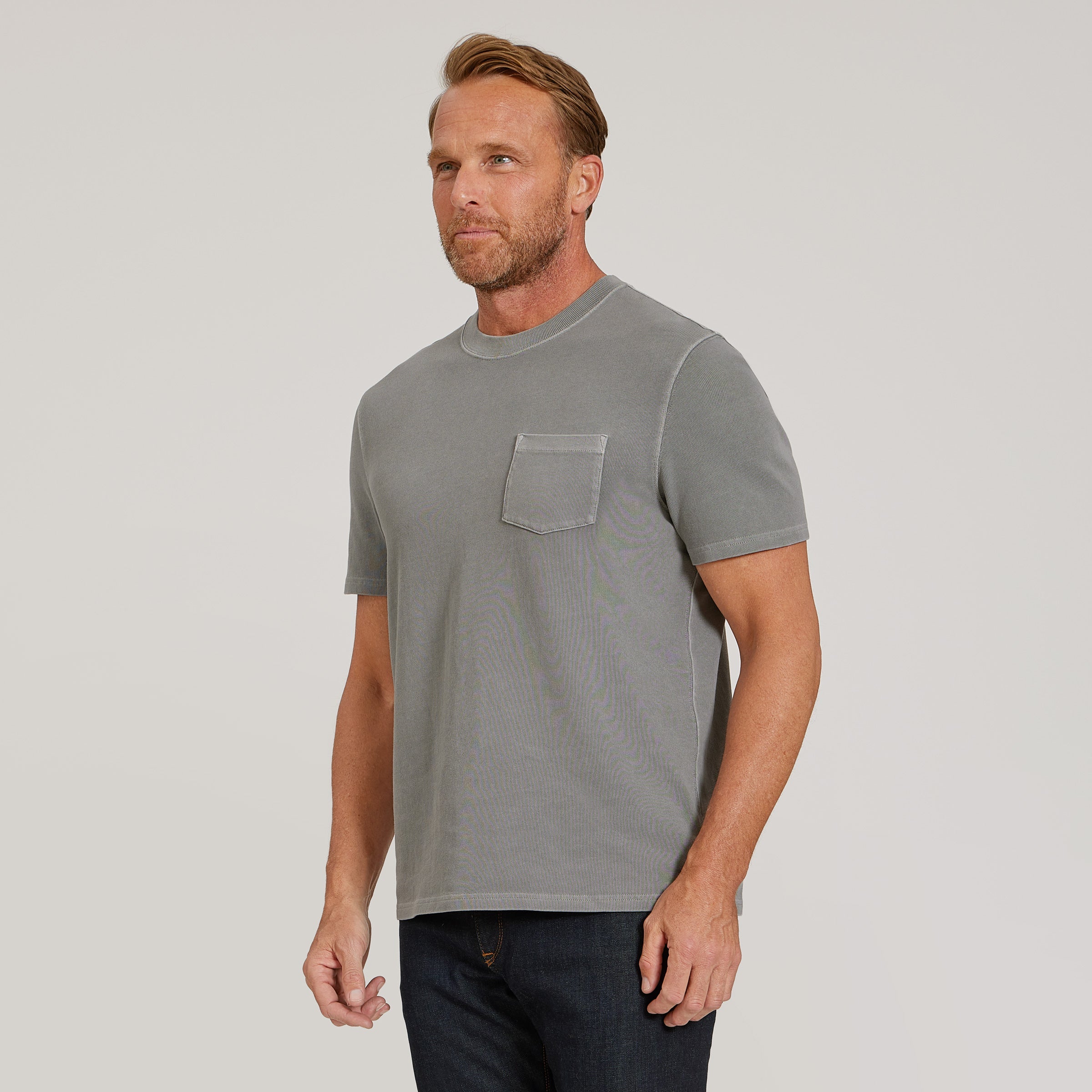 Cotton Jersey One Pocket Tee
