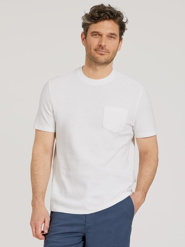 Cotton Jersey One Pocket Tee