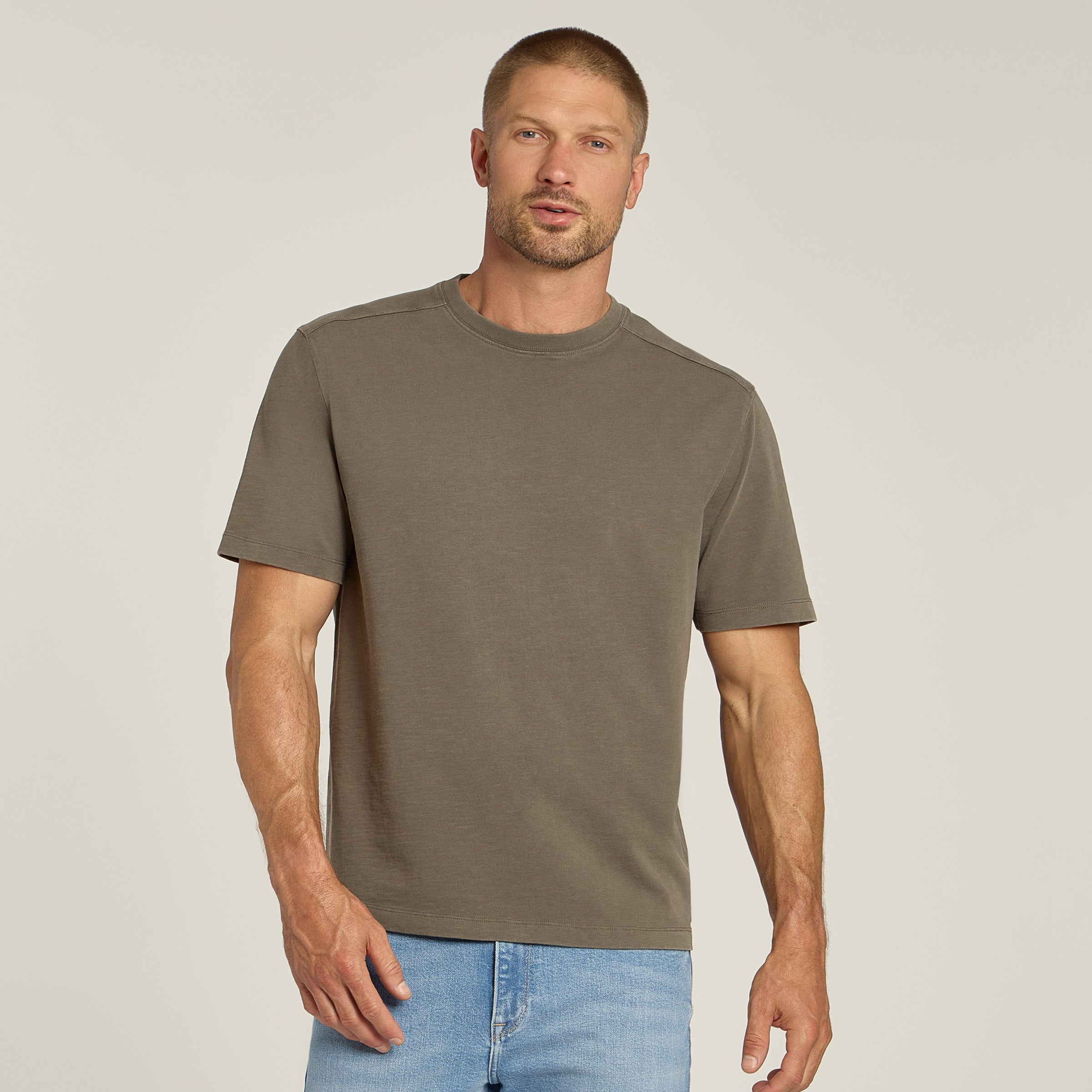 Cotton Jersey Oversized Tee